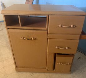 Antique wood furniture