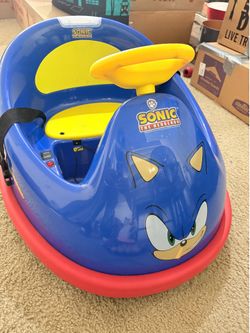 Kids bumper car ( sonic the hedgehog)
