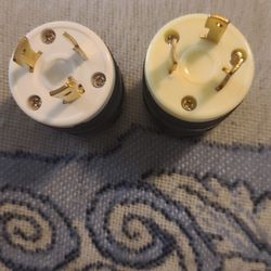 L - 5 30  ( 30 AMP  125 VOLT ) LOCKING PLUG (2)