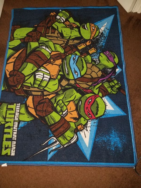 Age Mutant Ninja Turtle Rug For In Lancaster Ca Offerup Age Mutant Ninja Turtle Rug For