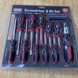 Screwdriver & Bit Set 
