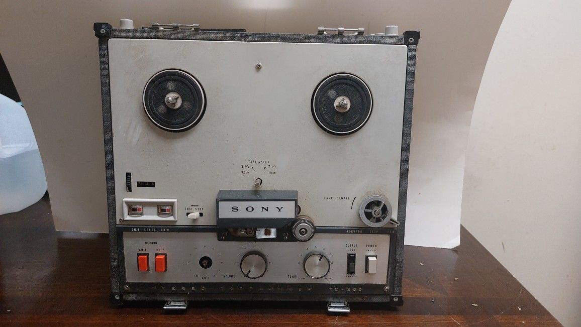 Sony TC-200 Stereo Tapecorder Player Reel to Reel Tape Deck