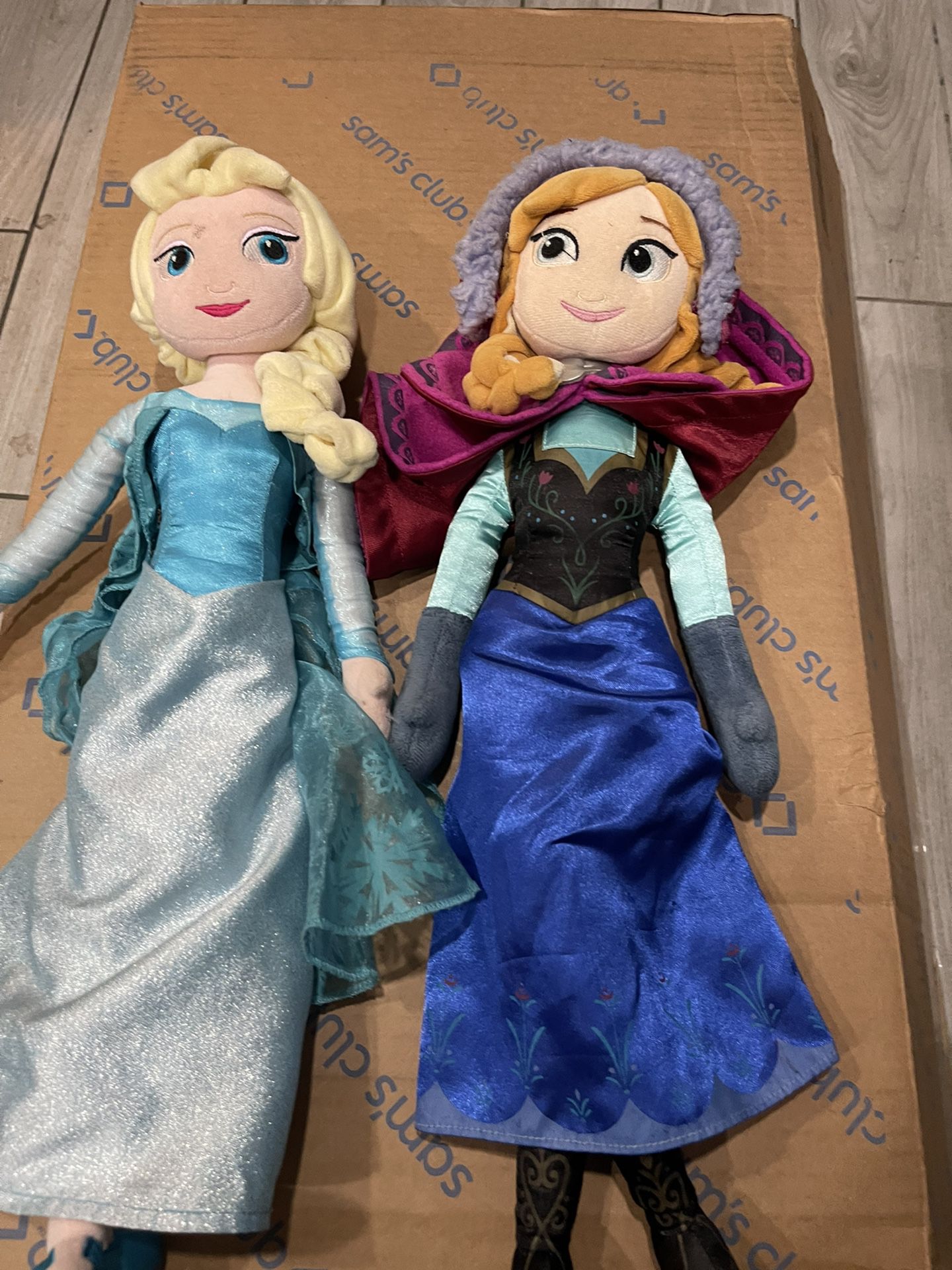 Elsa And Anna Plush
