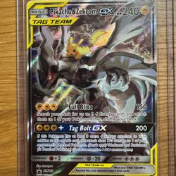 Pikachu & Zekrom GX 