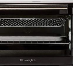PowerXL Air Fryer Grill Plus, Toaster Oven, Black, 1500 Watts