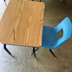 Children’s School Desk and Chair (Many Varieties Available)