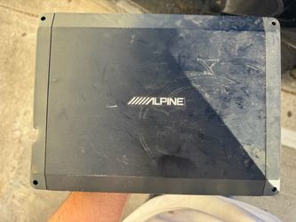 alpine bbx-f1200 4 channel amplifier