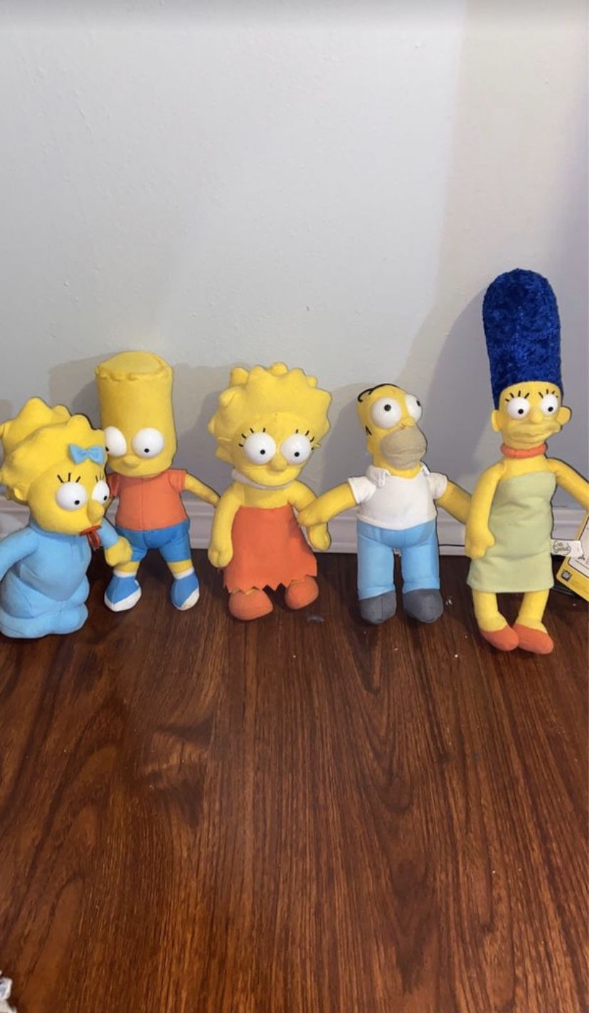 The Simpson’s stuffed animals/ dolls