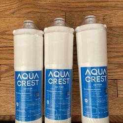 Aqua crest water filters. 3 pcs