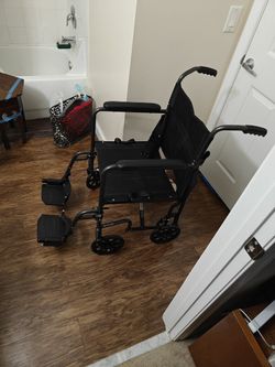 Lightweight Transport Wheelchair (Brand New)