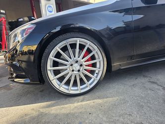 22" New Staggerd ROADFORCE RF15 Wheels & New Tires For MERCEDES BENZ S550