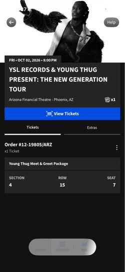Young Thug Meet & Greet Ticket