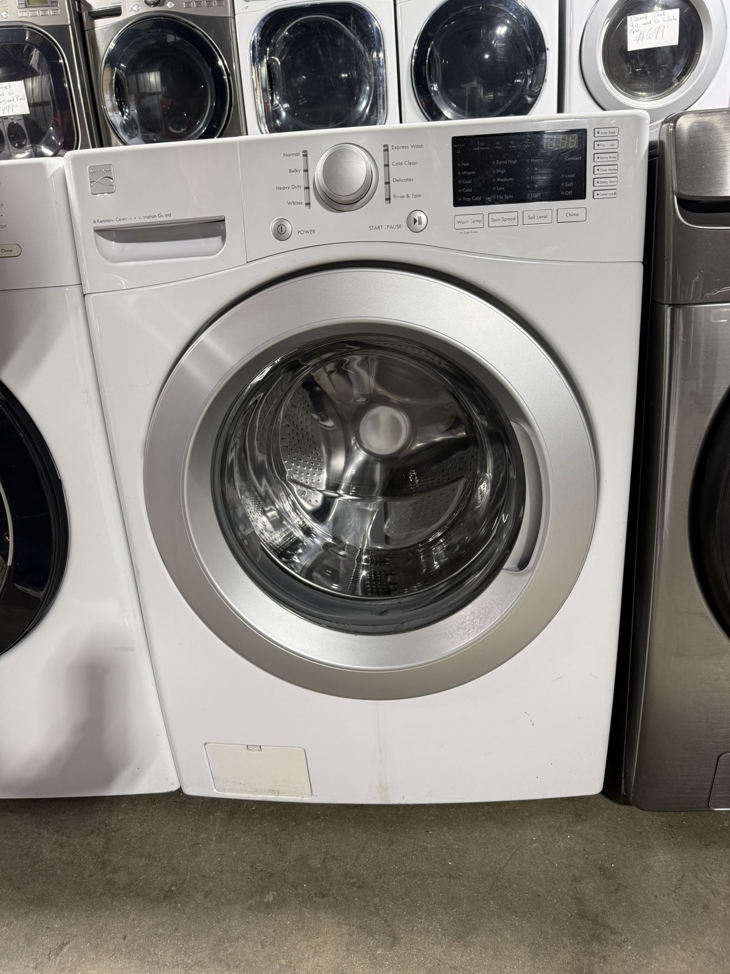 Kenmore White Front Load Washer