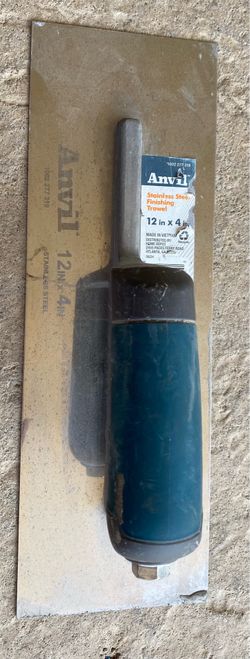 Stainless Steel Finishing Trowel
