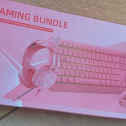 Pink Gaming Bundle Set