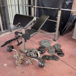 Weight Bench Set