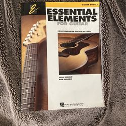 Essential Elements for Guitar. By Will Shmid/ Bob Morris