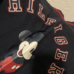 NWT Tommy Hilfiger X Disney Big Boys' Varsity Mickey Mouse Graphic Bomber Jacket