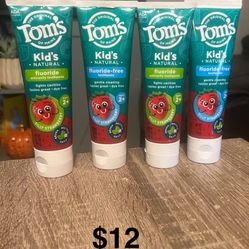 Tom’s Kids Toothpaste 