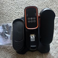 Under Desk Elliptical Leg Exerciser with Remote Control