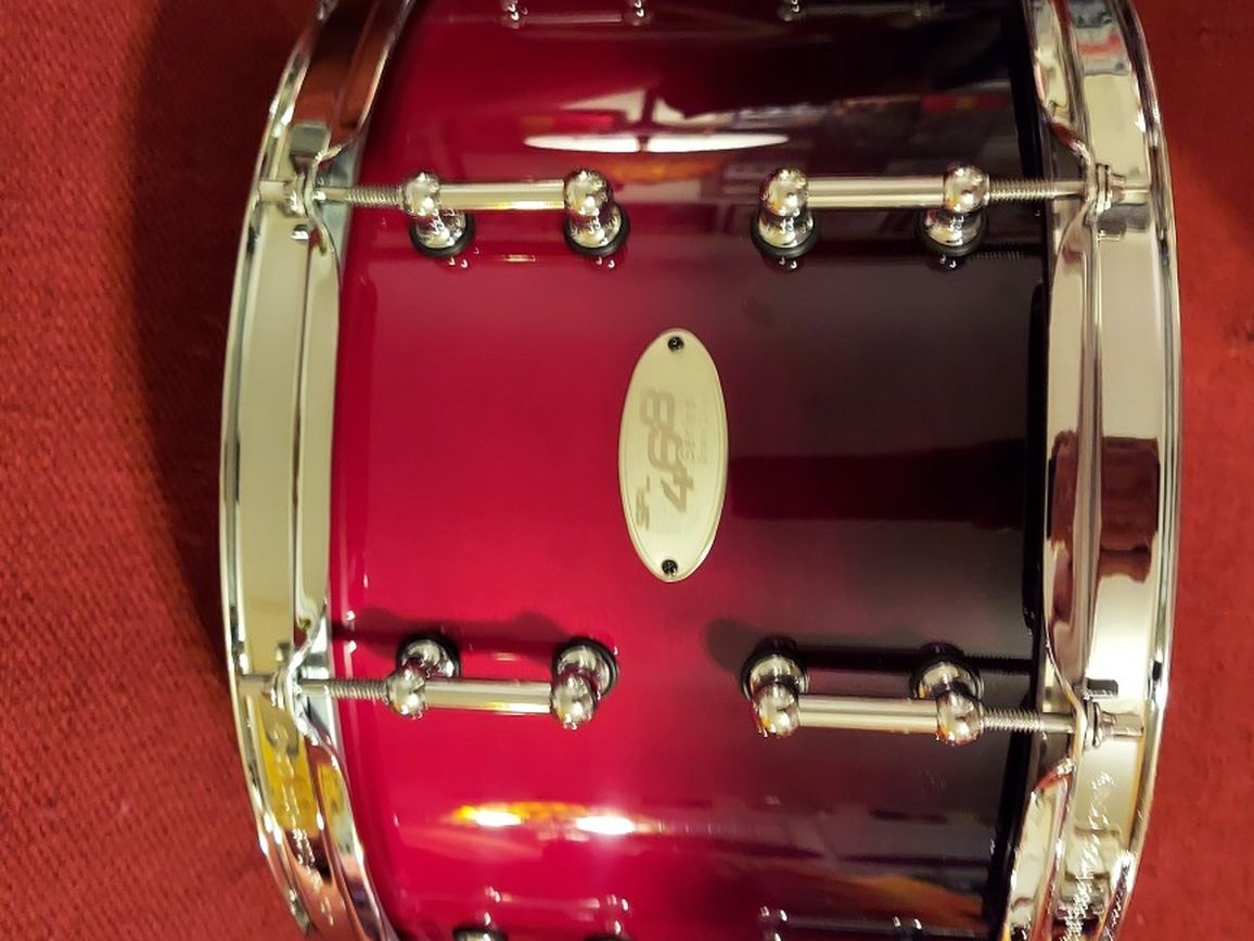 PDP 8"×14 °SNARE Crimson Burst. NEW