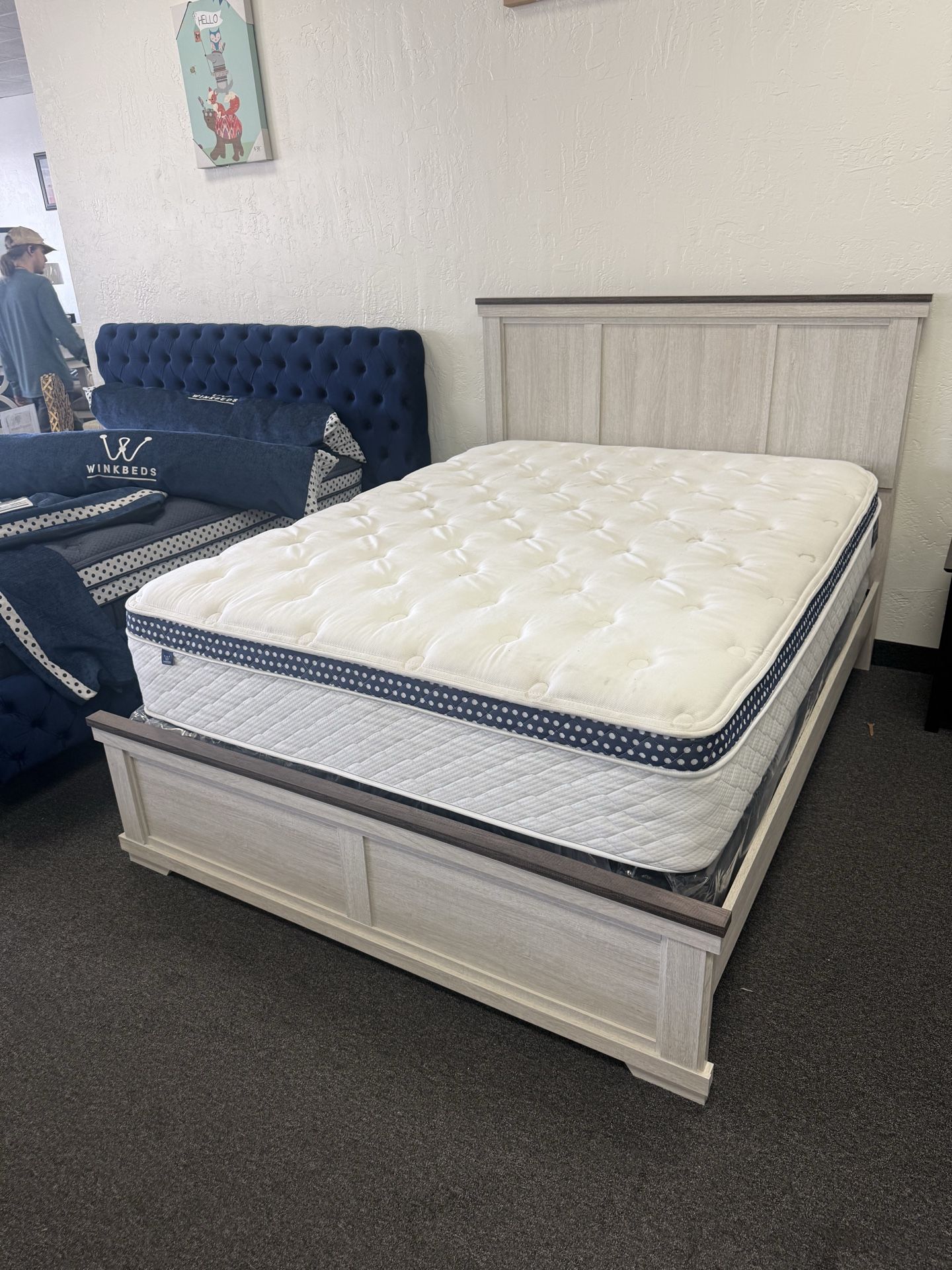 Queen bed frame