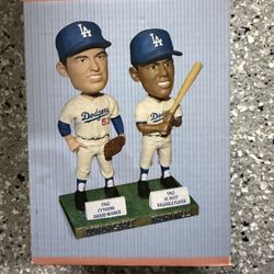 Don Drysdale/Maury Wills Bobblehead 