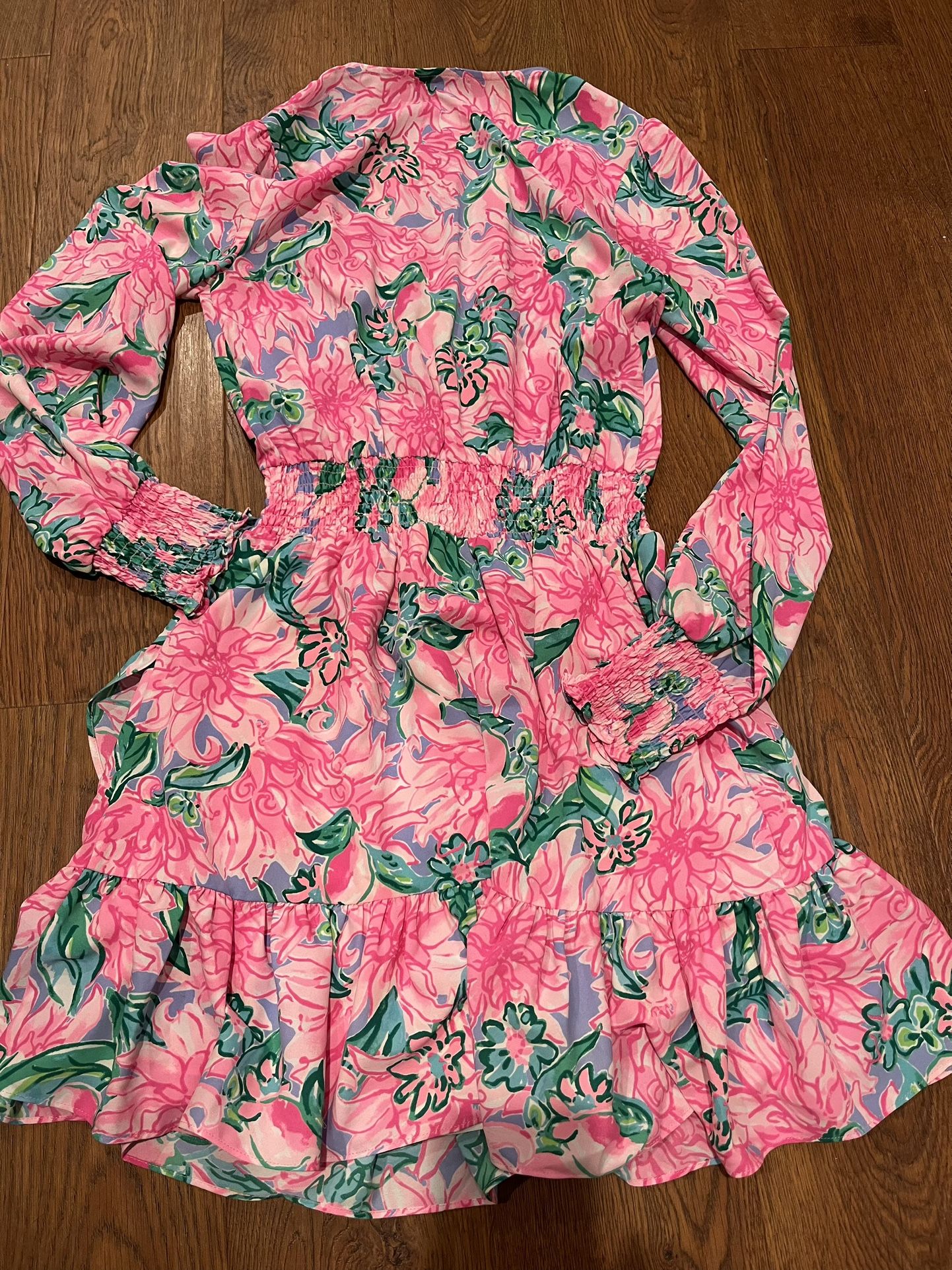 Lilly Pulitzer Cristiana Stretch Long Sleeve Minidress size 2