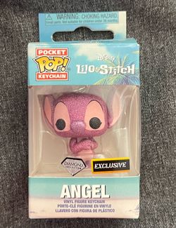 Lilo & Stitch Angel (funko pocket pop keychain)
