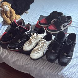 Jordans, Nike, Puma