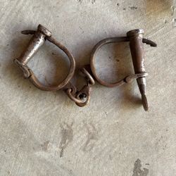 Very Antique 1800’s Handcuffs