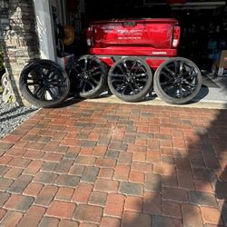 26” Rims and Tires