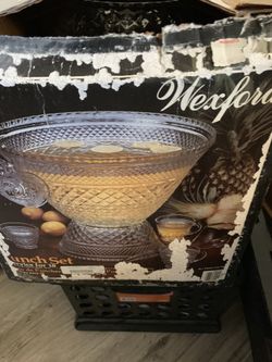 FULL PUNCH BOWL SET