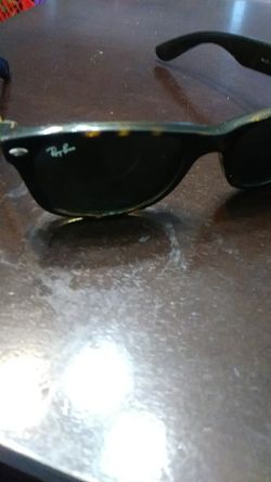 Ray ban sunglasses.