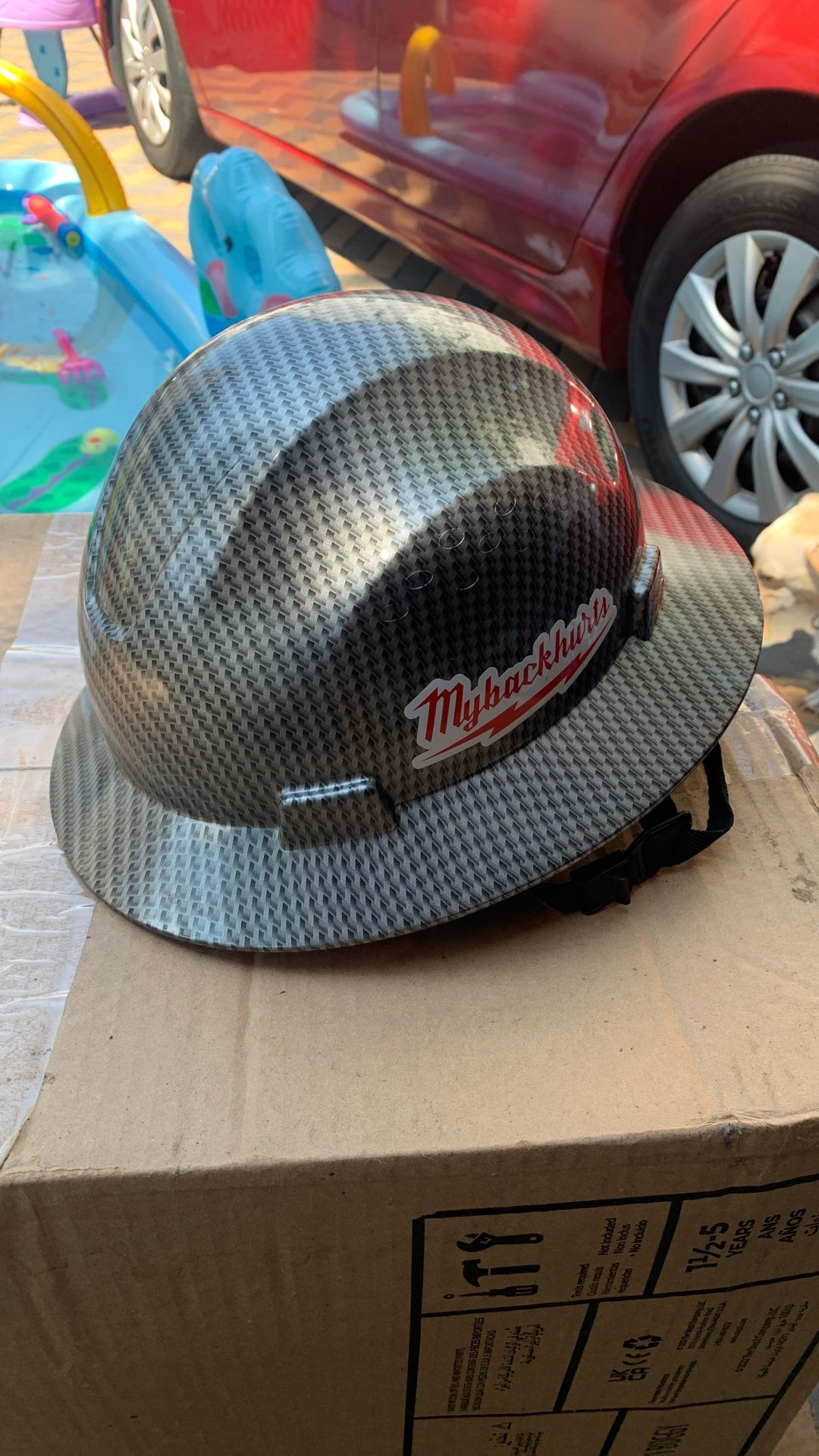 Sun Shade Construction Hard Hat