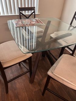 Table and chairs