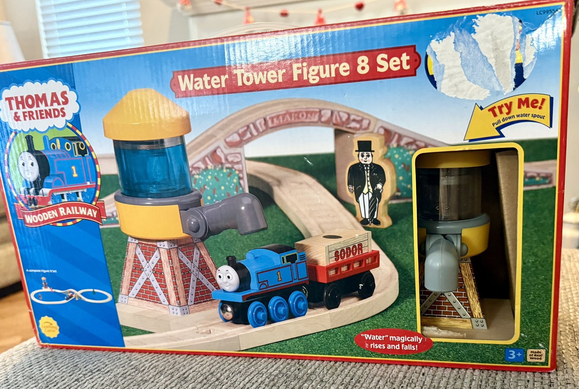 Wooden Thomas And Friends Water Tower Figure 8 Set/Knapford Bridge KNa