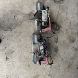 Two Band Saws, 10 Ton Log Splitter, Rigid 700 Pipe Threader