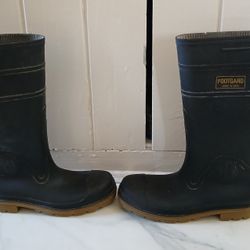 Footgard" rubber work boots - Size 10