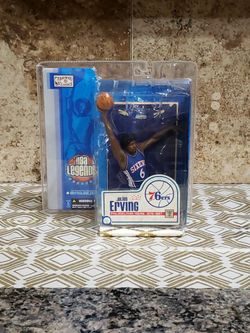 Mcfarlane NBA Legends Harwood Classics Julius Erving NBA Philadelphia 76ers 