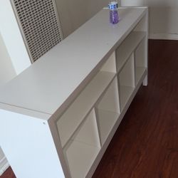 White TV Stand 