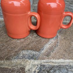 Fiesta Large Salt & Pepper Shakers 