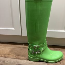 Coach Rain Boots Size 8