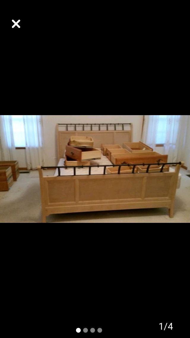 King bed frame