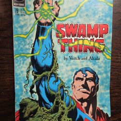 Swamp Thing #79 (DC Comics, Dec 1988) - Featuring Superman - Copper Age Horror