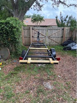 Trailer Small boat or hauling trailer