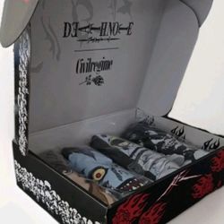 Civil Regime x Deathnote Collab 4pc Tshirt Boxset Size XL