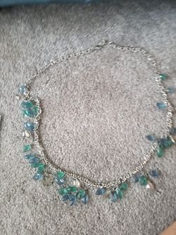 Wonderful Necklace With Lovely Ocean Colors