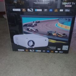 BrightEra 8k 3D Smart Projector 70" To 800" Screen 