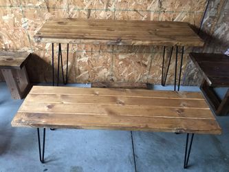 Study Desk Rustic
